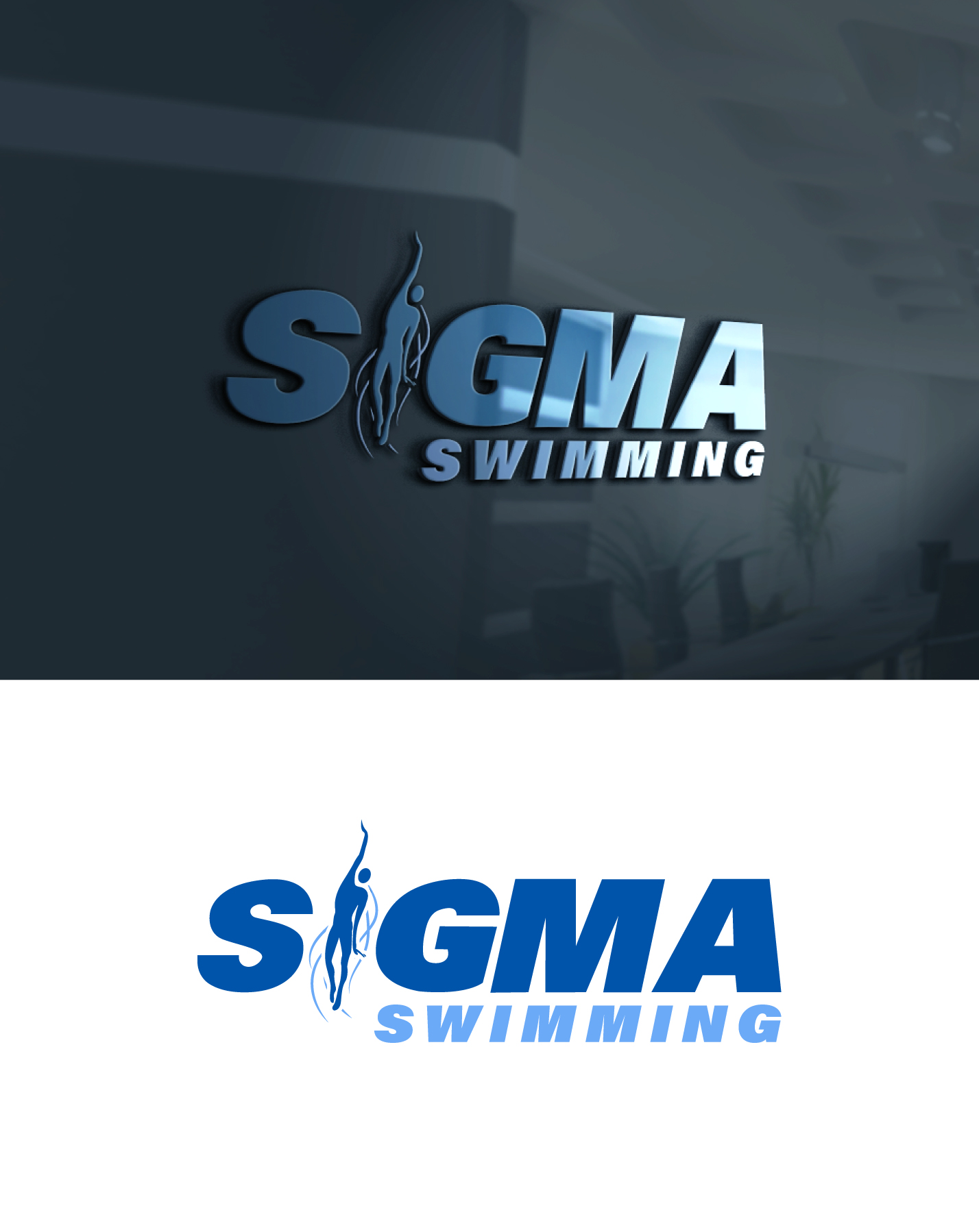 Logo Design by DesignPack for Sigma Swimming | Design #34371539
