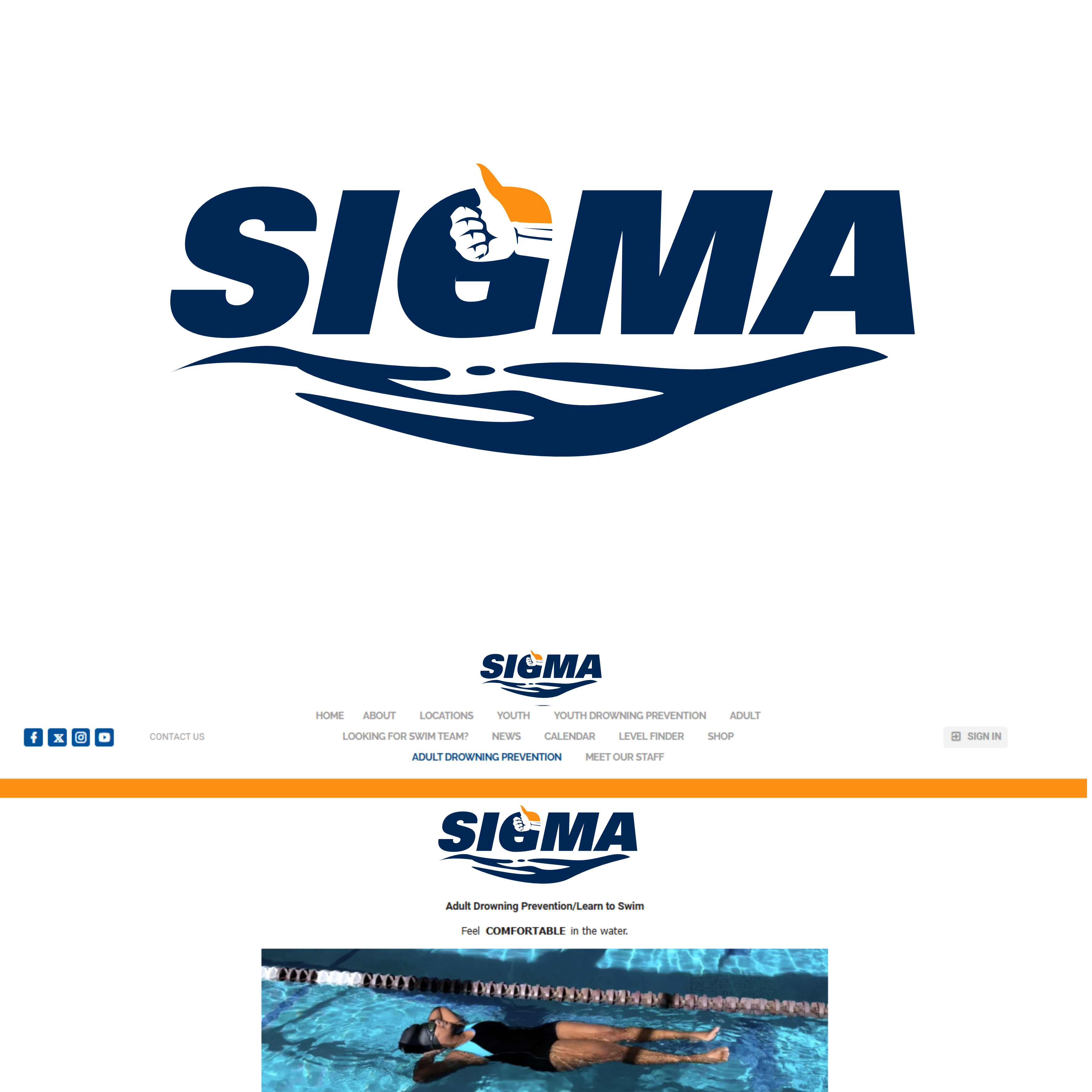 Logo-Design von MasMasDesign für Sigma Swimming | Design #34339061