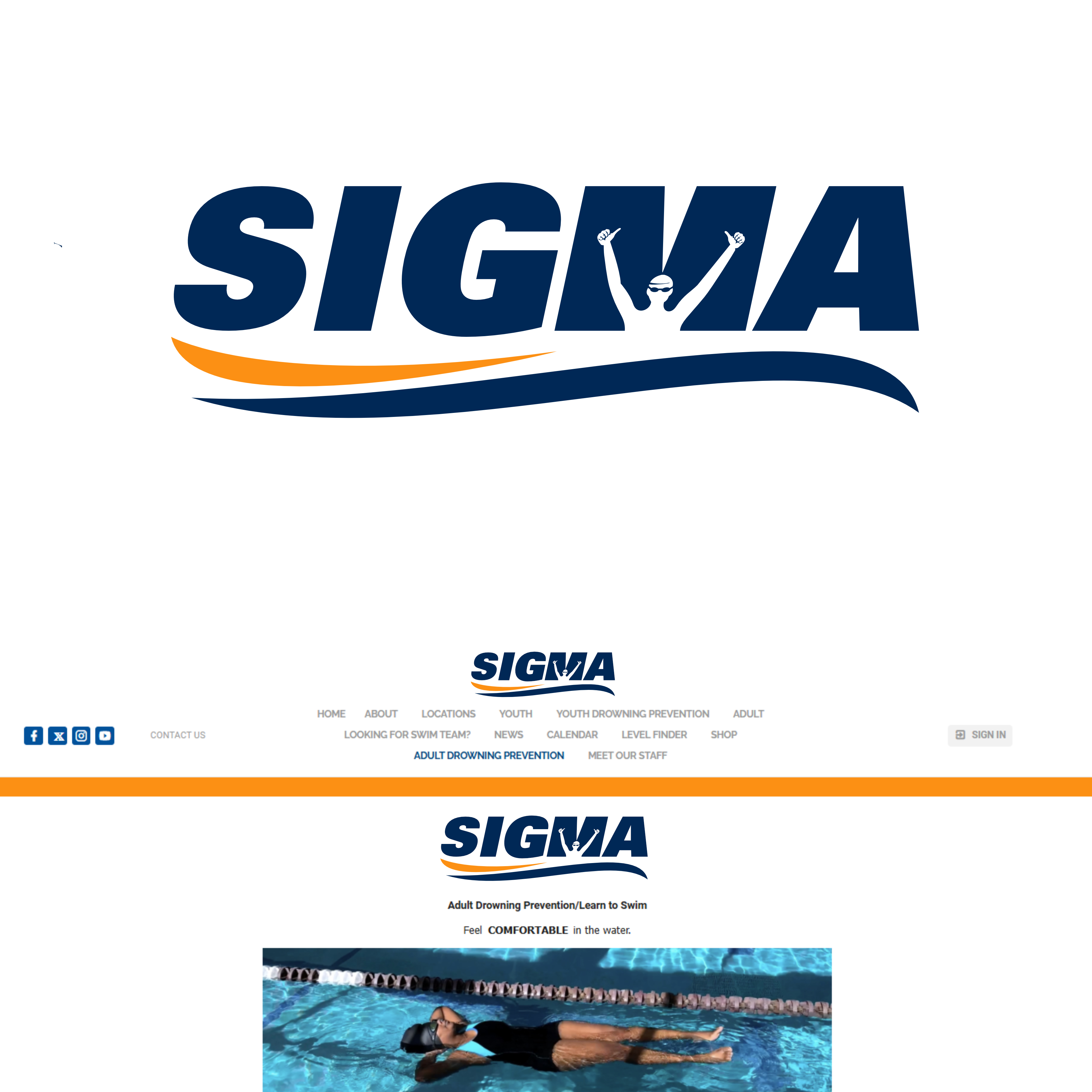 Logo Design by MasMasDesign for Sigma Swimming | Design #34364538