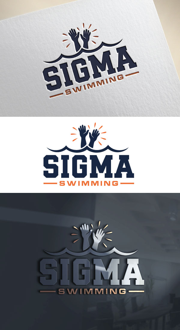Logo Design by AB design ..... for Sigma Swimming | Design #34332910