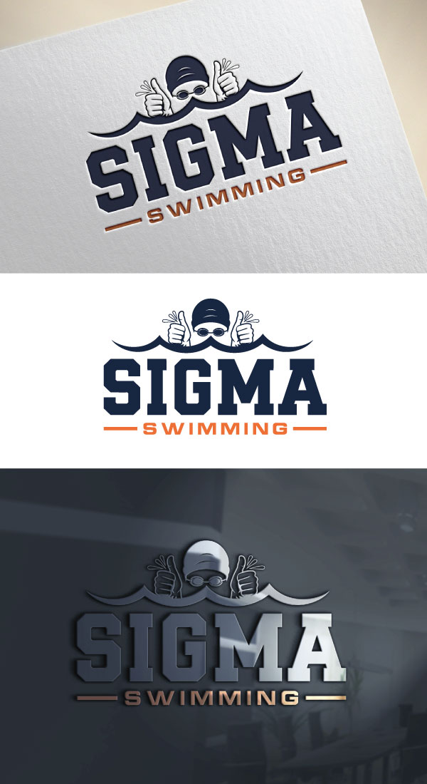 Logo Design by AB design ..... for Sigma Swimming | Design #34371554