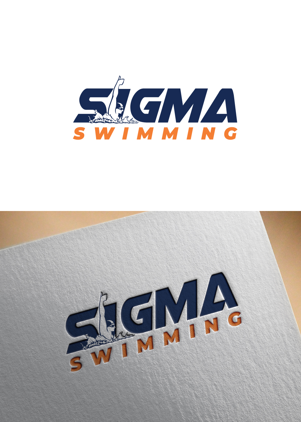Logo Design by designA78 for Sigma Swimming | Design #34356387