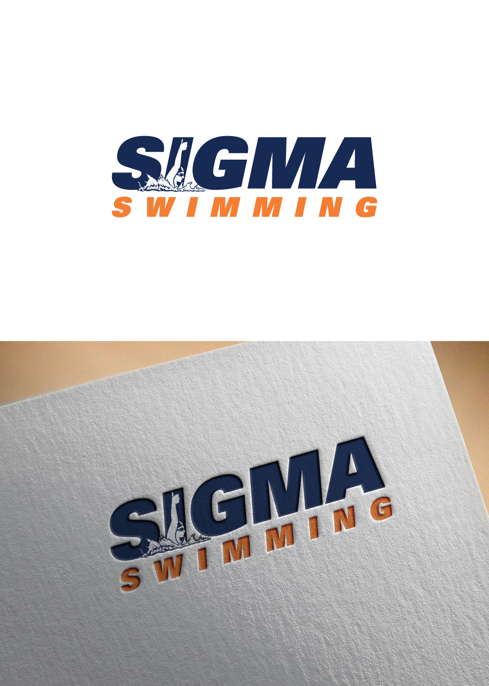 Logo Design by designA78 for Sigma Swimming | Design #34371784