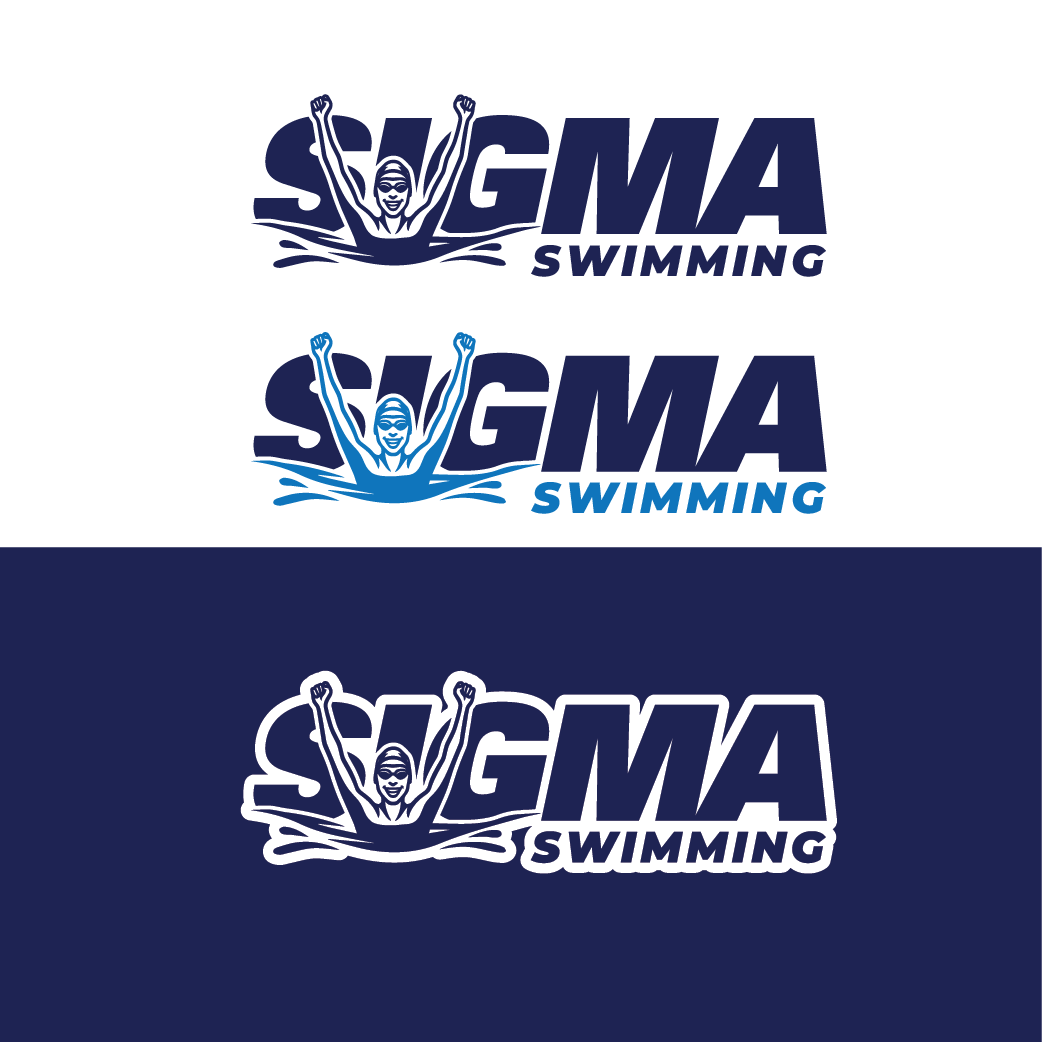 Logo Design by tyaz 2 for Sigma Swimming | Design #34341959