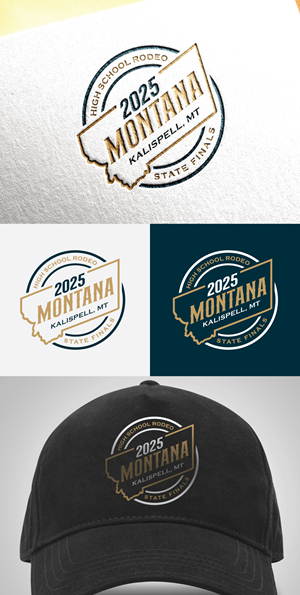 Logo Design by sol design2 for Montana HS Rodeo Association | Design: #34333858