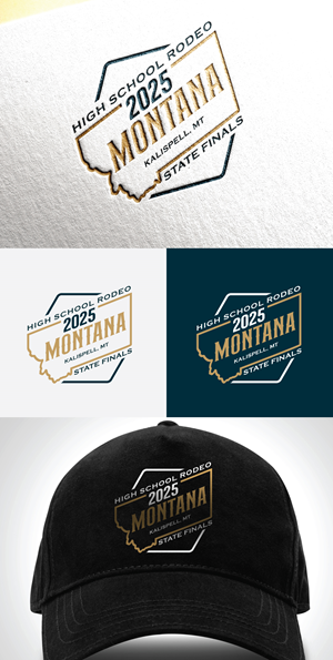 Logo Design by sol design2 for Montana HS Rodeo Association | Design: #34345796