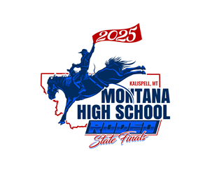 Logo Design by Paint-Tools for Montana HS Rodeo Association | Design #34336077