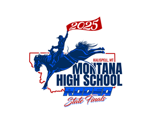 Logo Design by Paint-Tools for Montana HS Rodeo Association | Design: #34497655