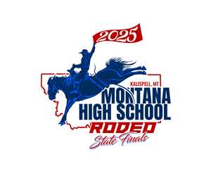 Logo Design by Paint-Tools for Montana HS Rodeo Association | Design: #34515620
