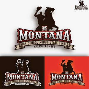 Logo Design by MJa designer for Montana HS Rodeo Association | Design: #34370304
