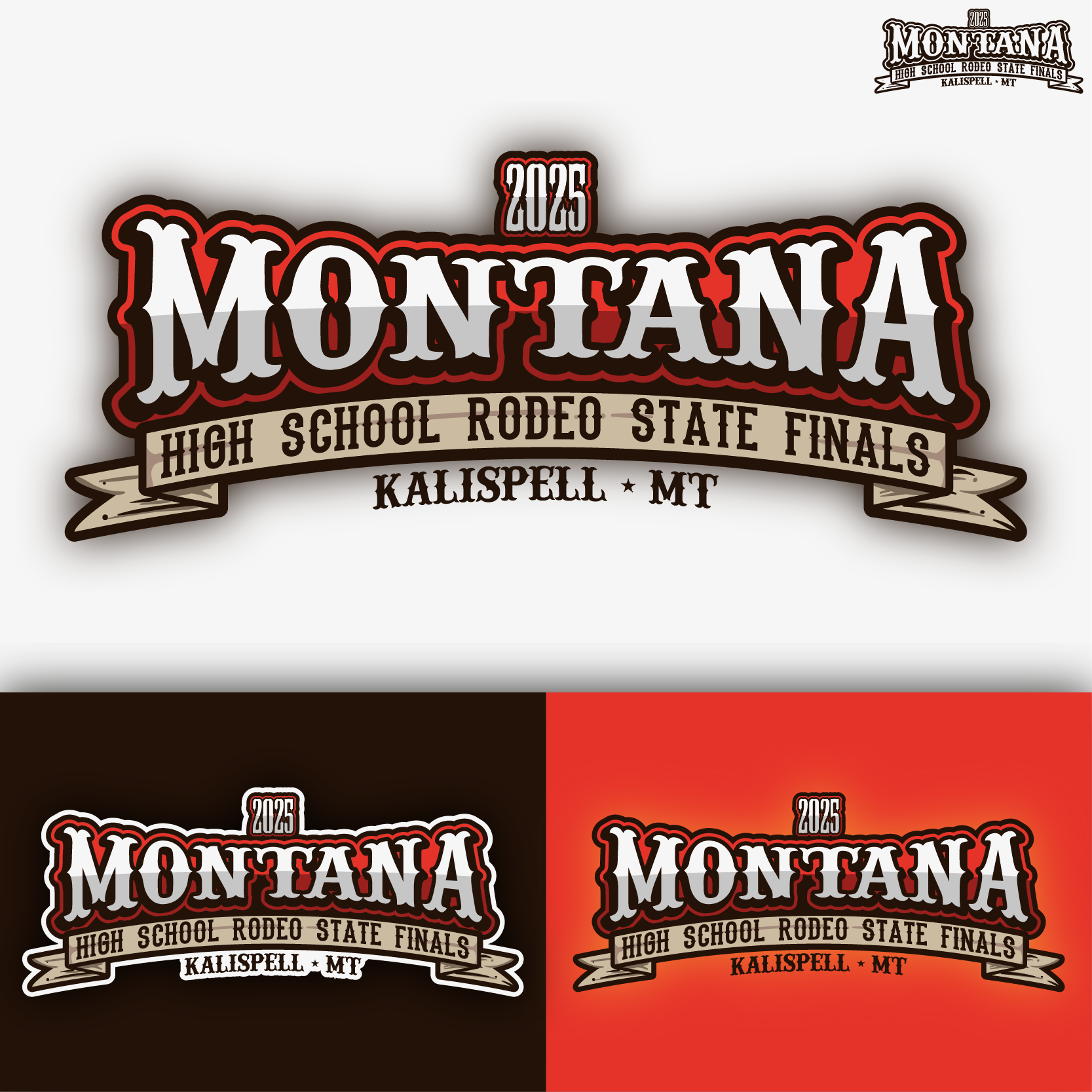 Diseño de Logo por MJa designer para Montana HS Rodeo Association | Diseño #34378894