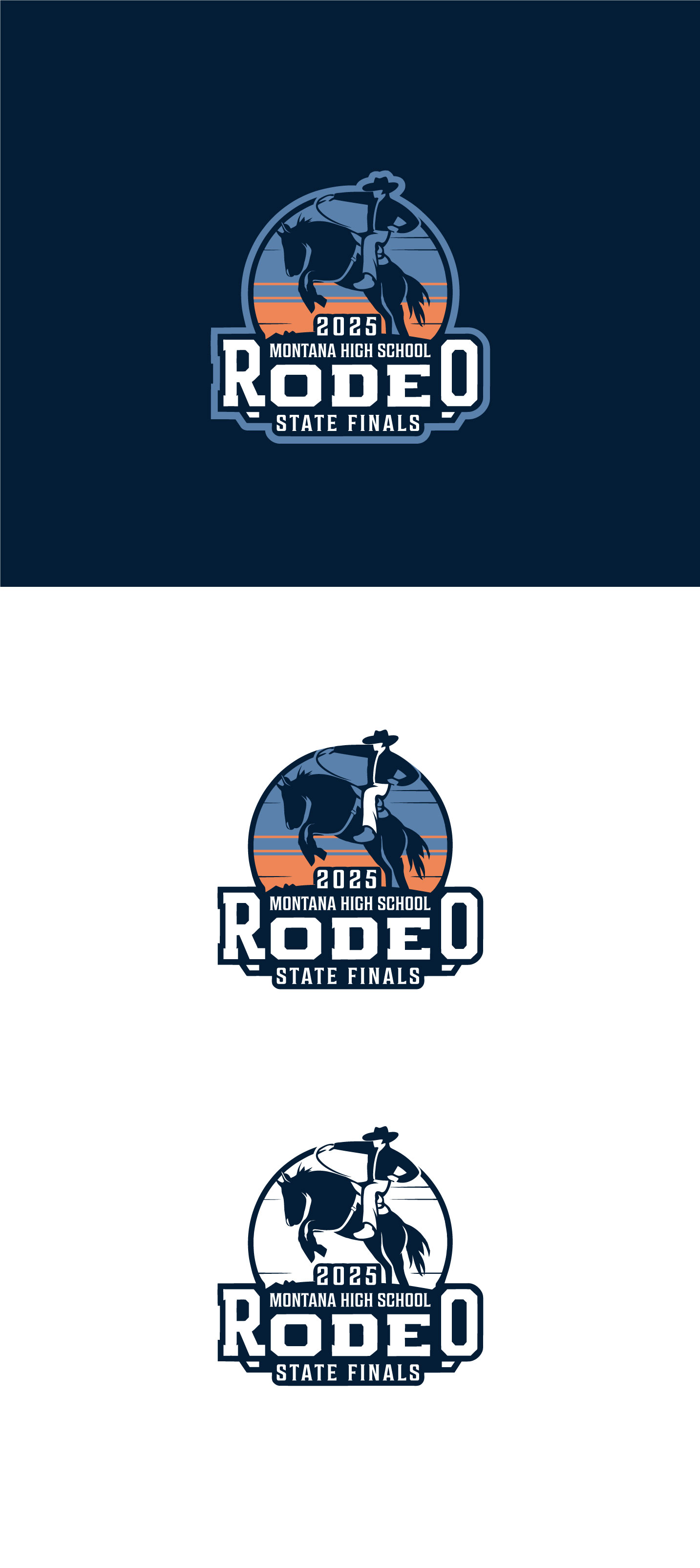 Logo-Design von DesignVerse777 für Montana HS Rodeo Association | Design #34365523