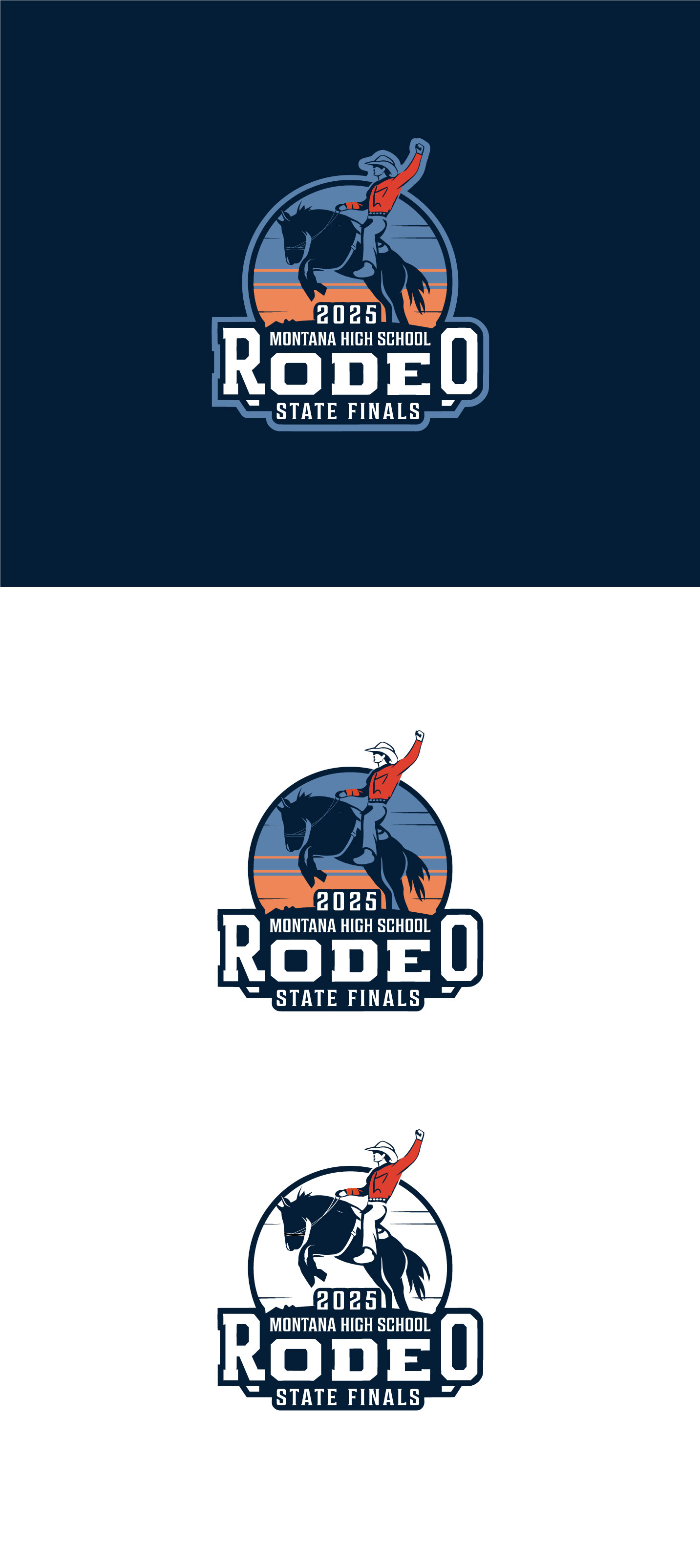 Logo Design by DesignVerse777 for Montana HS Rodeo Association | Design #34365524