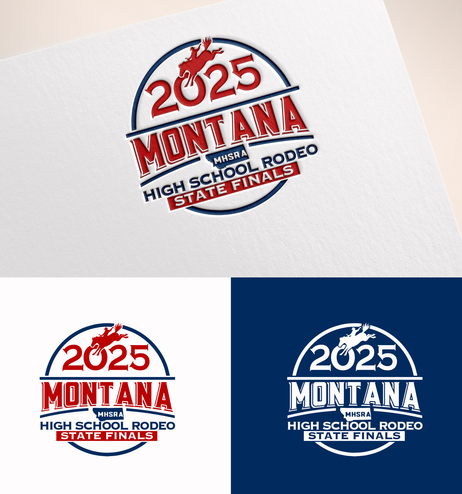 Logo Design by M Art & Design for Montana HS Rodeo Association | Design #34336315