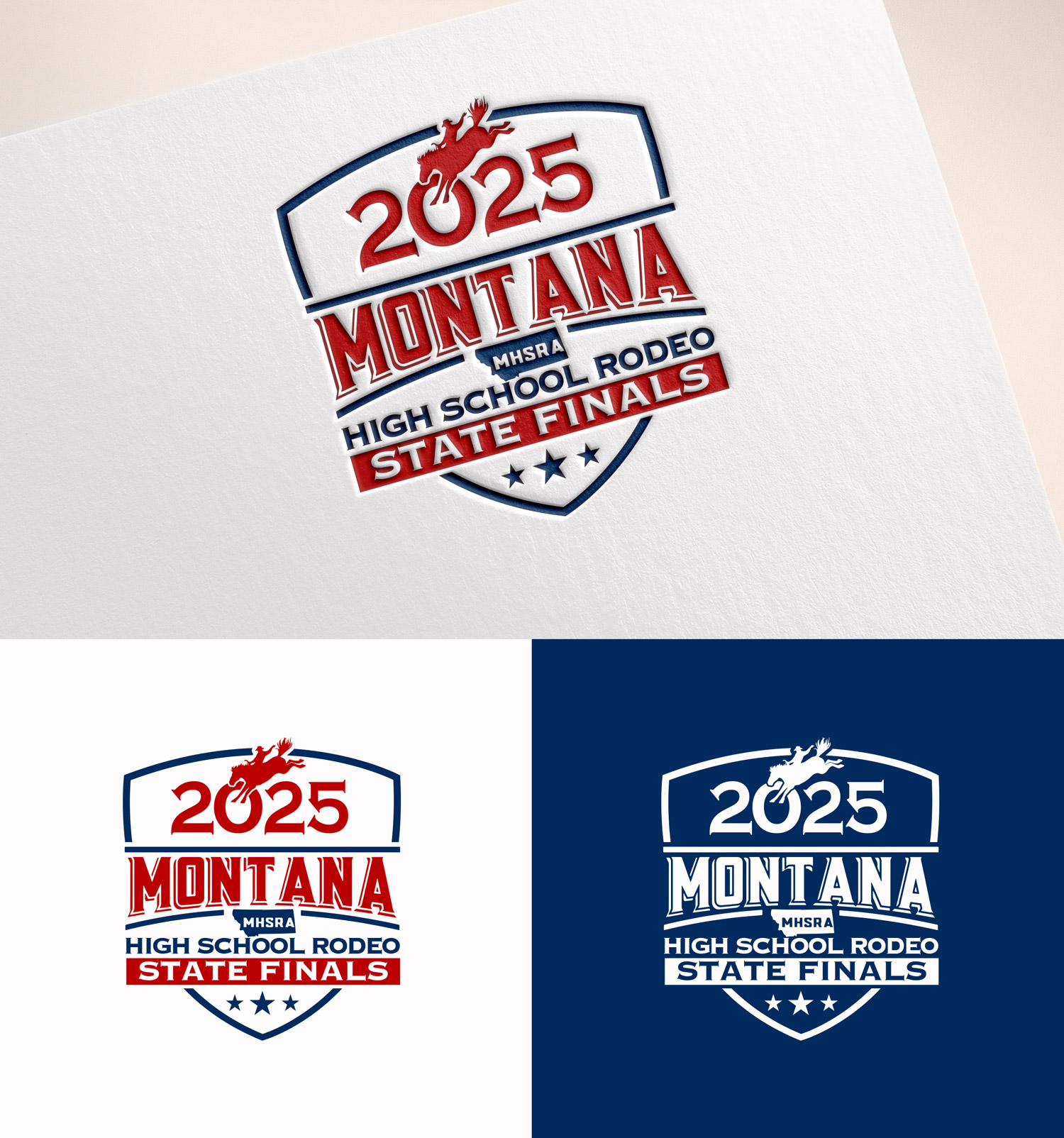 Logo Design by M Art & Design for Montana HS Rodeo Association | Design #34336424