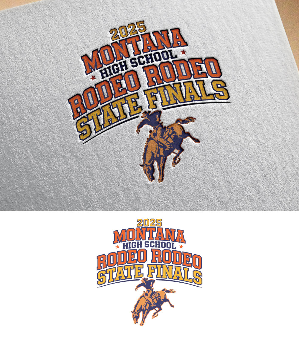 Logo Design by bute for Montana HS Rodeo Association | Design #34360077