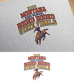 Logo Design by bute for Montana HS Rodeo Association | Design: #34360077