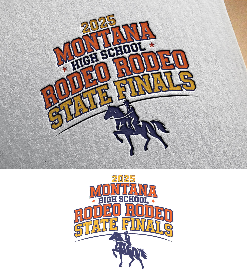 Logo Design by bute for Montana HS Rodeo Association | Design #34364122