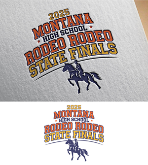 Logo Design by bute for Montana HS Rodeo Association | Design: #34364122