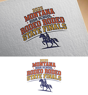Logo Design by bute for Montana HS Rodeo Association | Design: #34364124