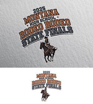 Logo Design by bute for Montana HS Rodeo Association | Design #34380034