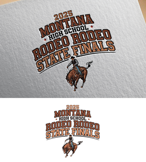 Logo Design by bute for Montana HS Rodeo Association | Design: #34380035