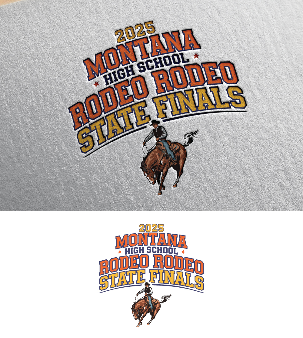 Logo-Design von bute für Montana HS Rodeo Association | Design #34380036