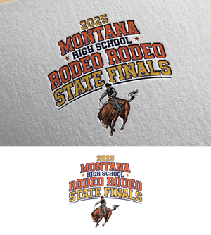 Logo Design by bute for Montana HS Rodeo Association | Design: #34380036