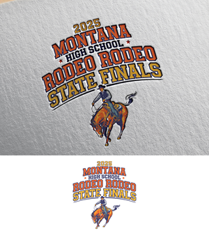 Logo Design by bute for Montana HS Rodeo Association | Design: #34380038