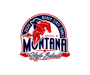 Logo Design by Dhimant Maloo for Montana HS Rodeo Association | Design: #34342756
