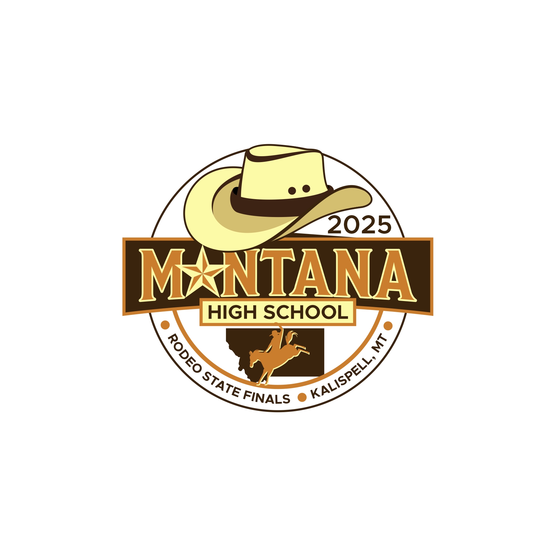 Logo Design by debdesign for Montana HS Rodeo Association | Design #34334184