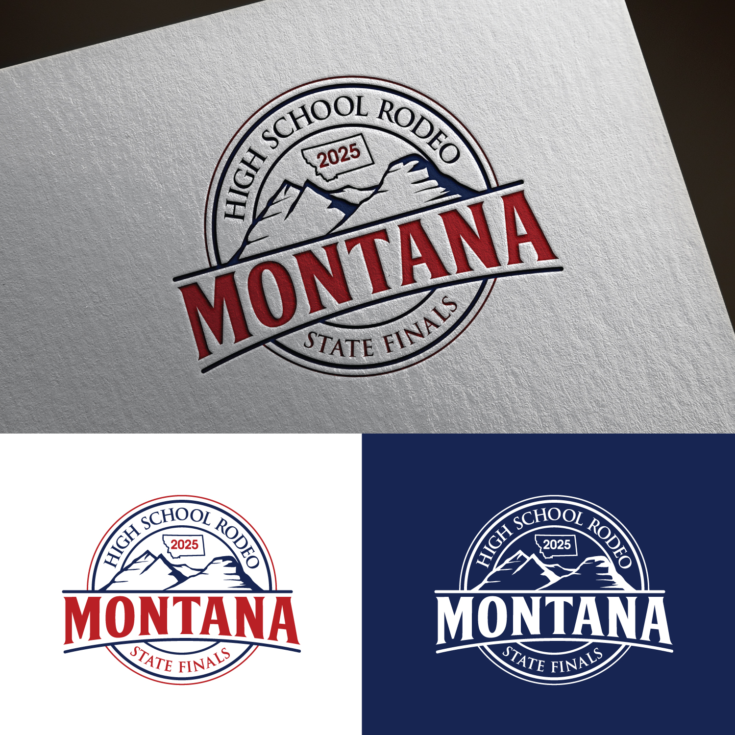 Logo Design by sankar999 for Montana HS Rodeo Association | Design #34333562