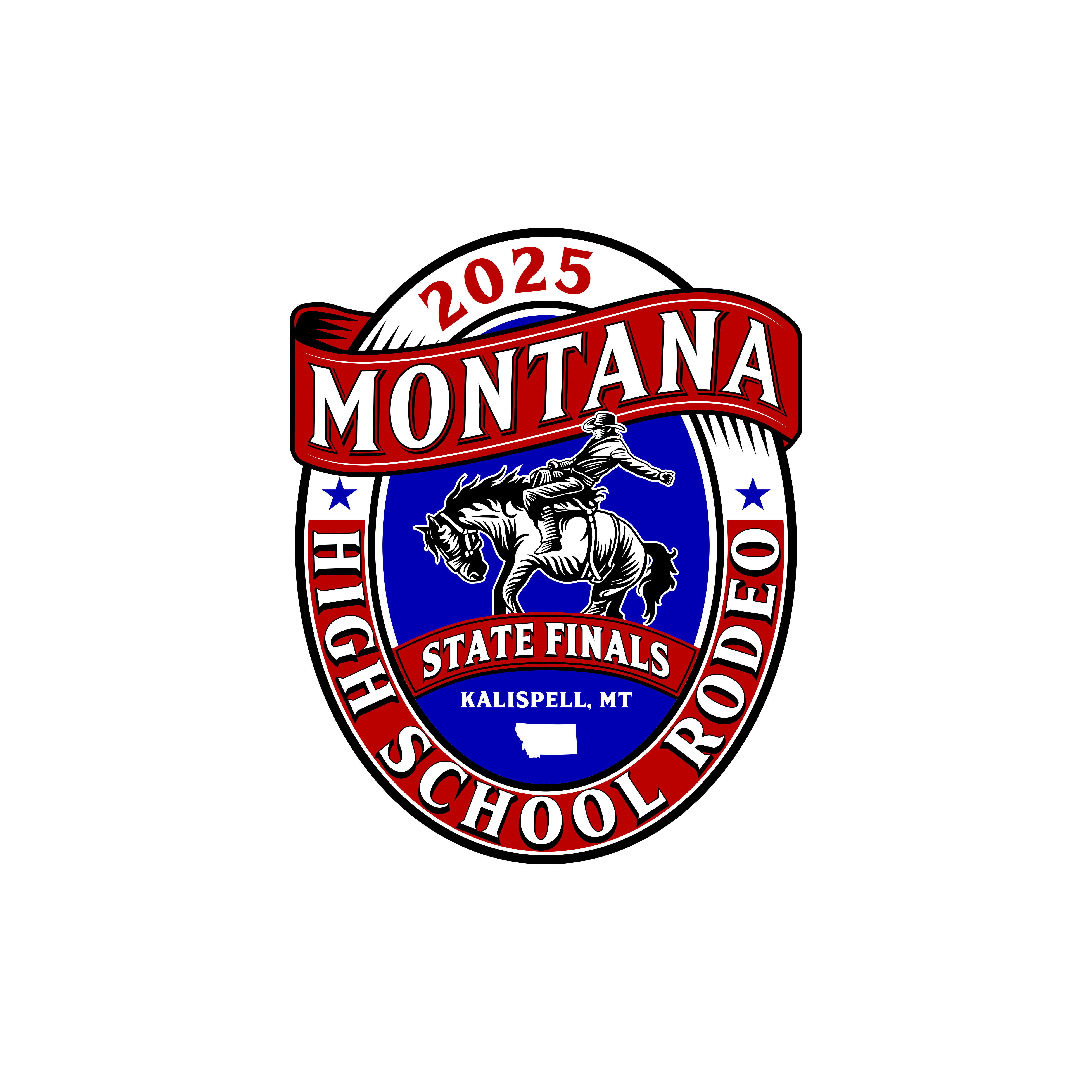 Logo Design by joneerror for Montana HS Rodeo Association | Design #34371732