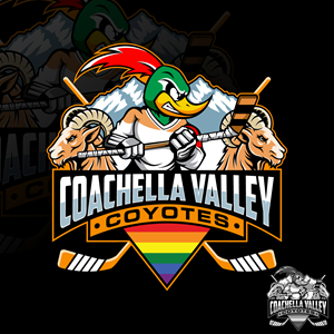 Logo Design by Suvendu.S for Coachella Valley LGBT Hockey Association | Design #34360299