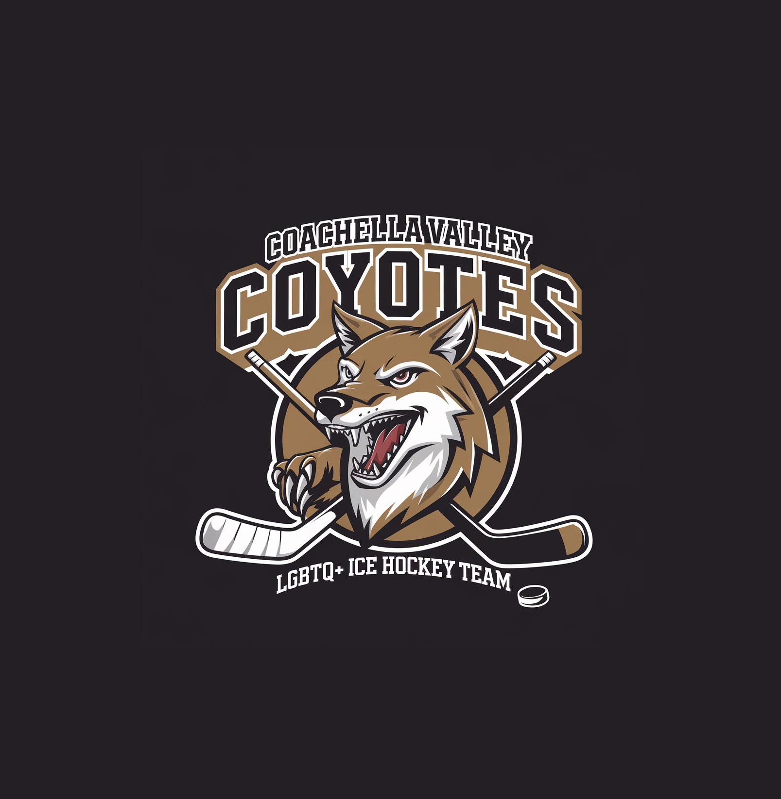 Logo Design by DesignVerse777 for Coachella Valley LGBT Hockey Association | Design #34343061