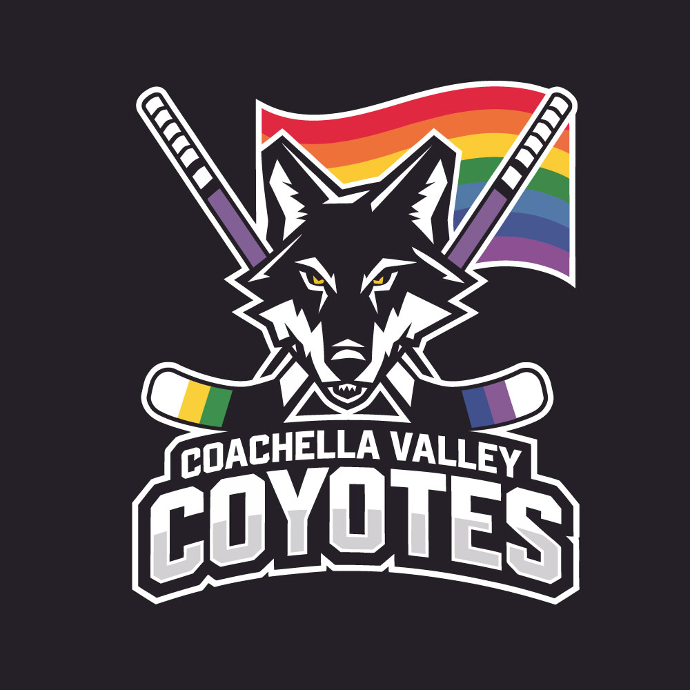 Logo Design by GrafixBook for Coachella Valley LGBT Hockey Association | Design #34366016