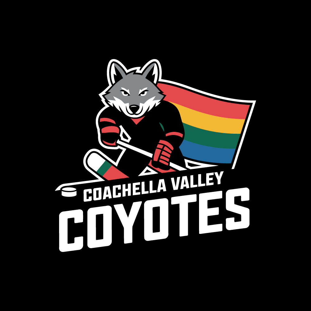 Logo Design by bute for Coachella Valley LGBT Hockey Association | Design #34361406