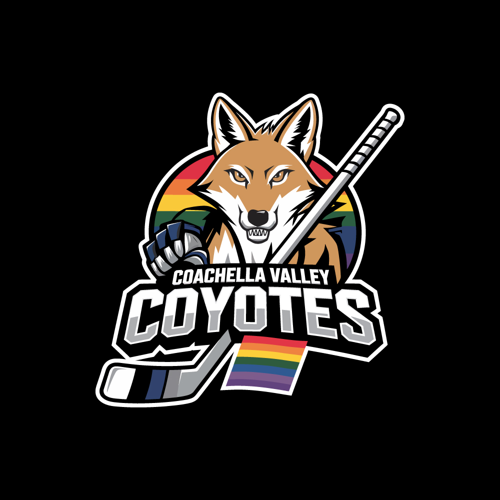 Logo Design by bute for Coachella Valley LGBT Hockey Association | Design #34361408
