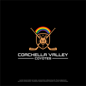 Logo-Design von win it für Coachella Valley LGBT Hockey Association | Design: #34342650