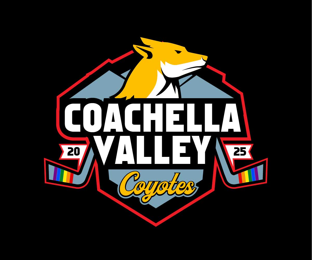 Logo Design by Dhimant Maloo for Coachella Valley LGBT Hockey Association | Design #34345801