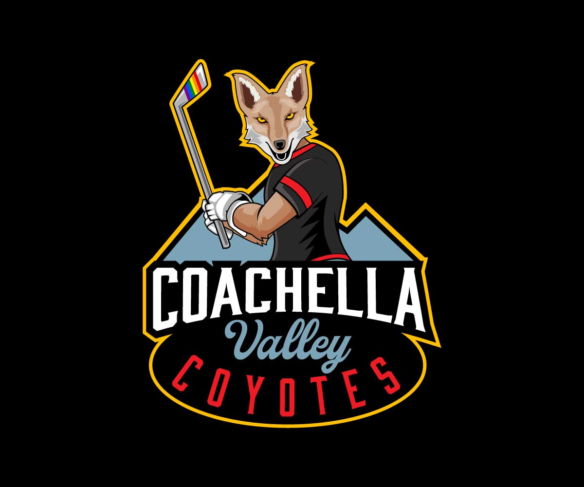 Logo Design by Dhimant Maloo for Coachella Valley LGBT Hockey Association | Design #34345803