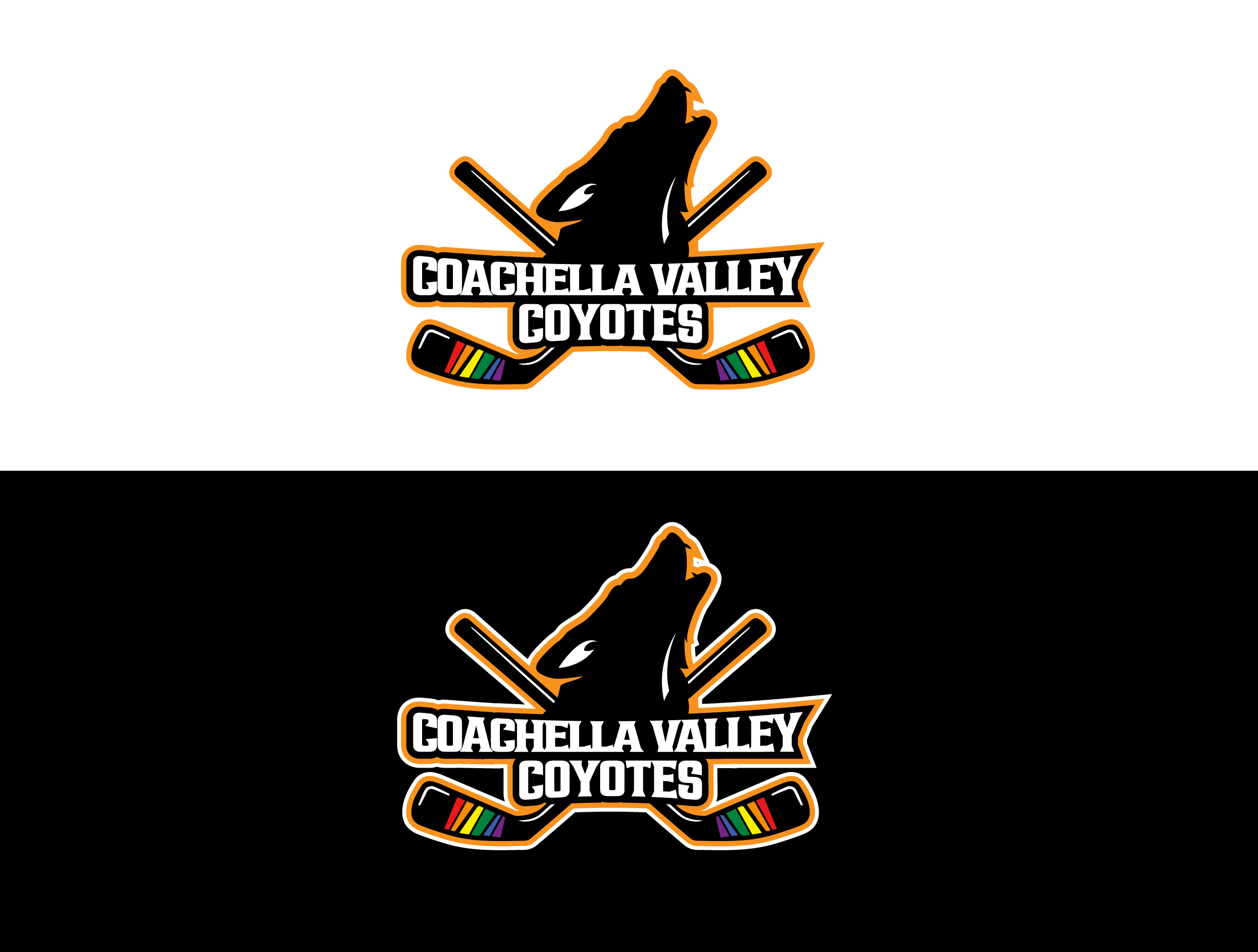 Diseño de Logo por jika para Coachella Valley LGBT Hockey Association | Diseño #34377617