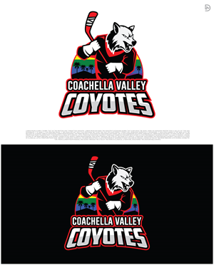 Logo Design by D_Mantra for Coachella Valley LGBT Hockey Association | Design #34342674