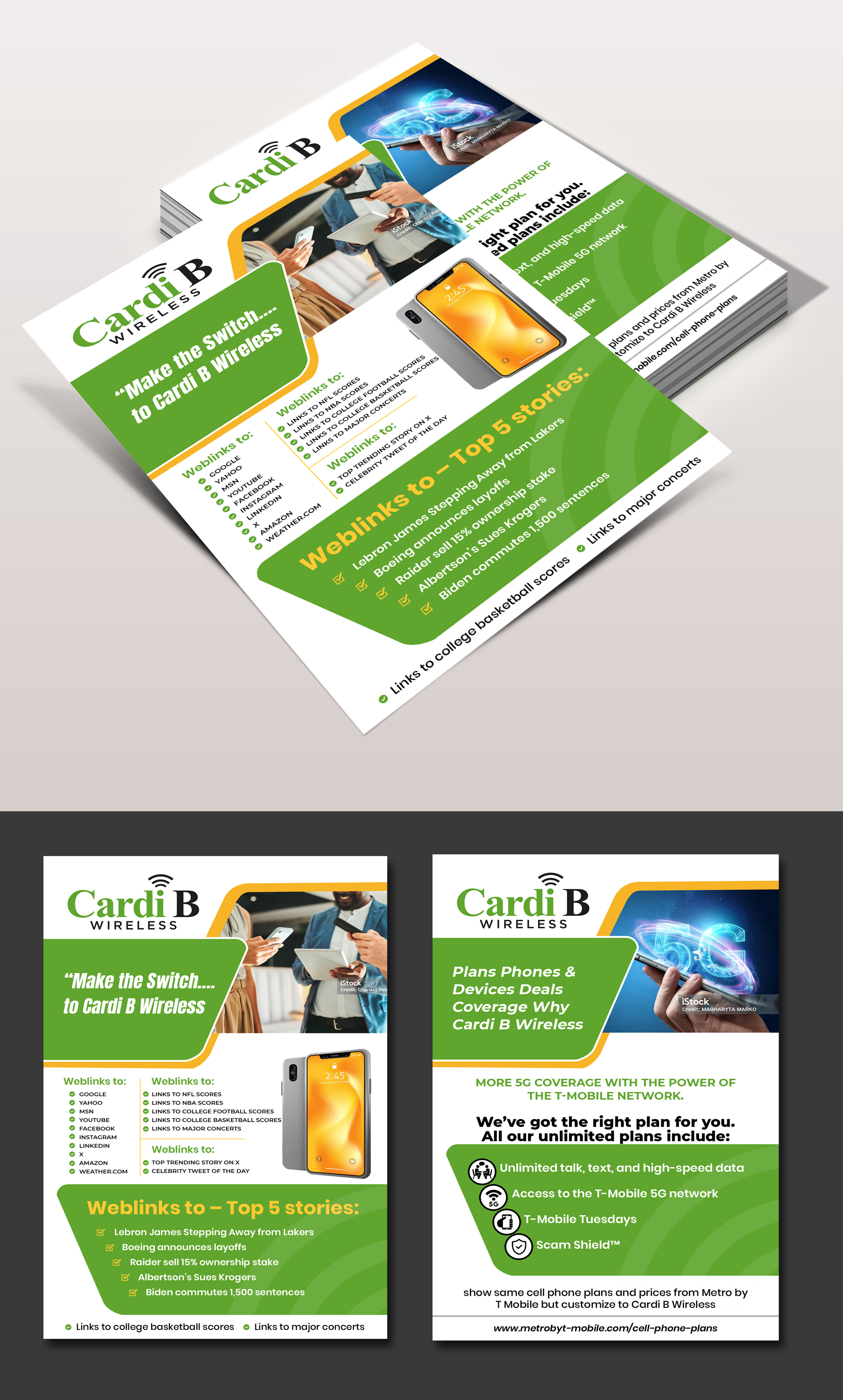 Diseño de Flyer por websmartusa para este proyecto | Diseño #34348601