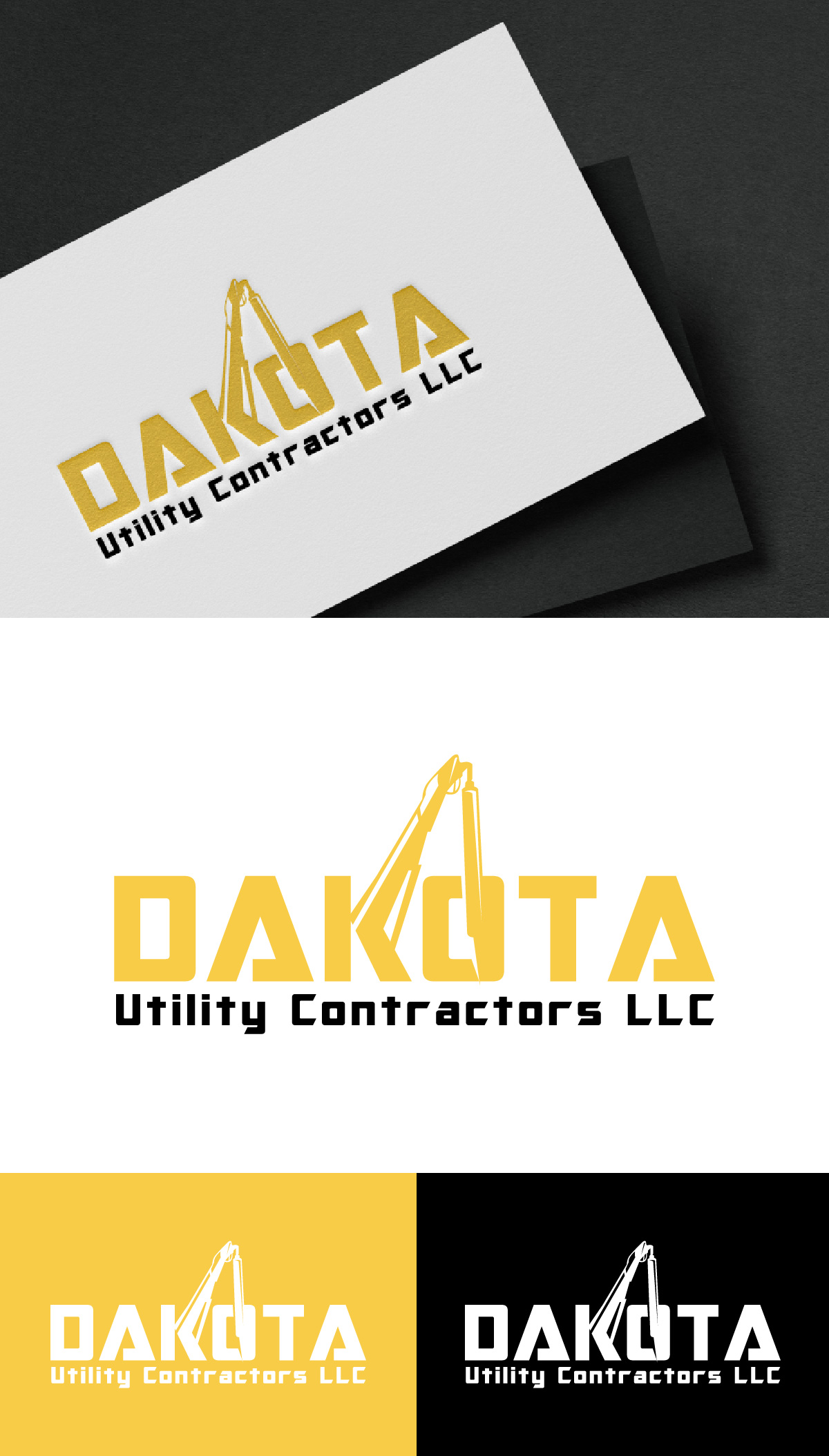 Diseño de Logo por Loknath para Dakota Utility Contractors LLC | Diseño #34341902