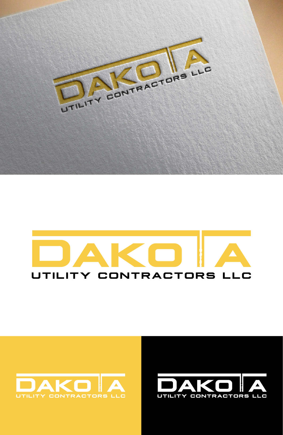 Logo Design by Loknath for Dakota Utility Contractors LLC | Design #34341903