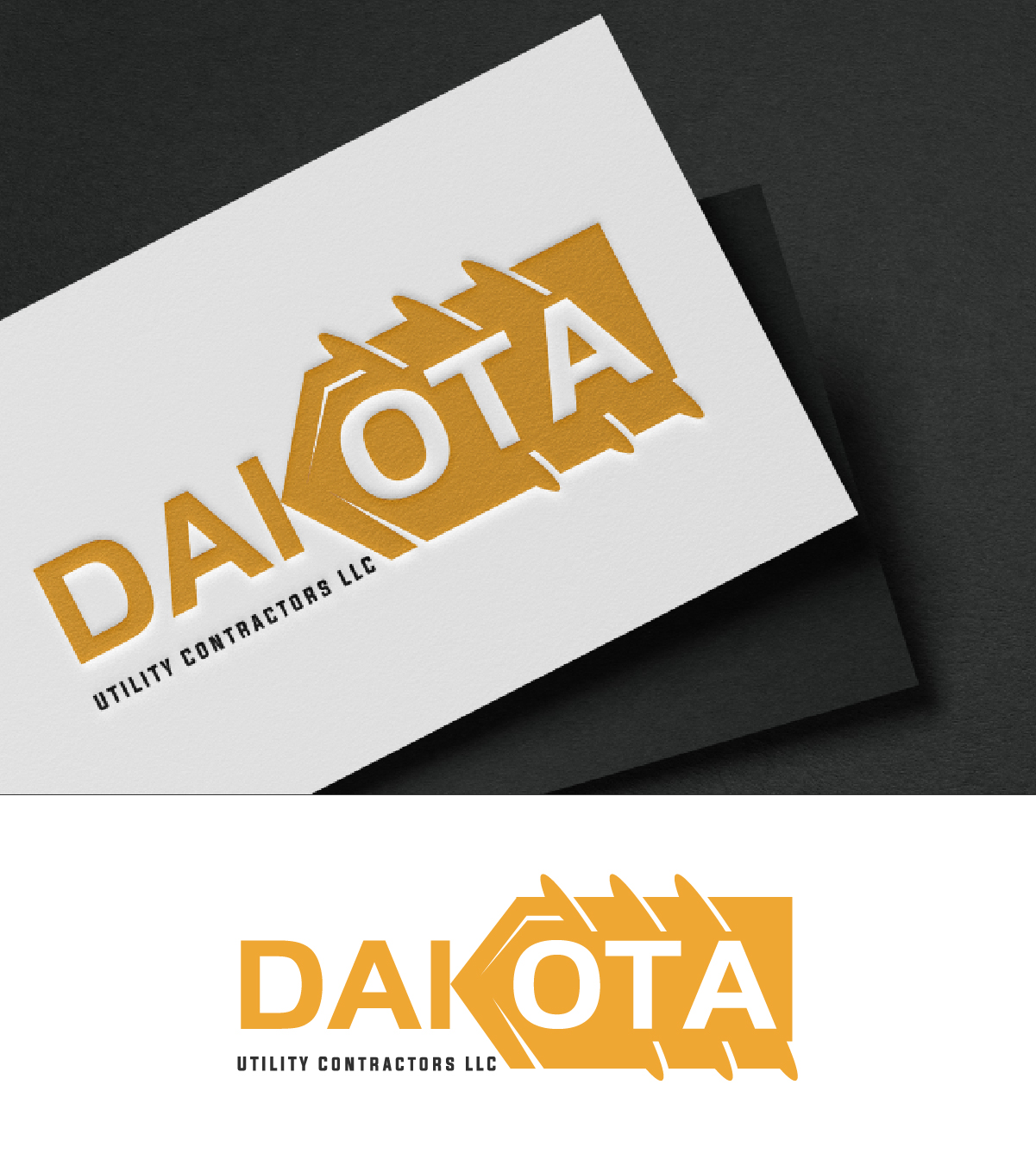 Diseño de Logo por Loknath para Dakota Utility Contractors LLC | Diseño #34341905