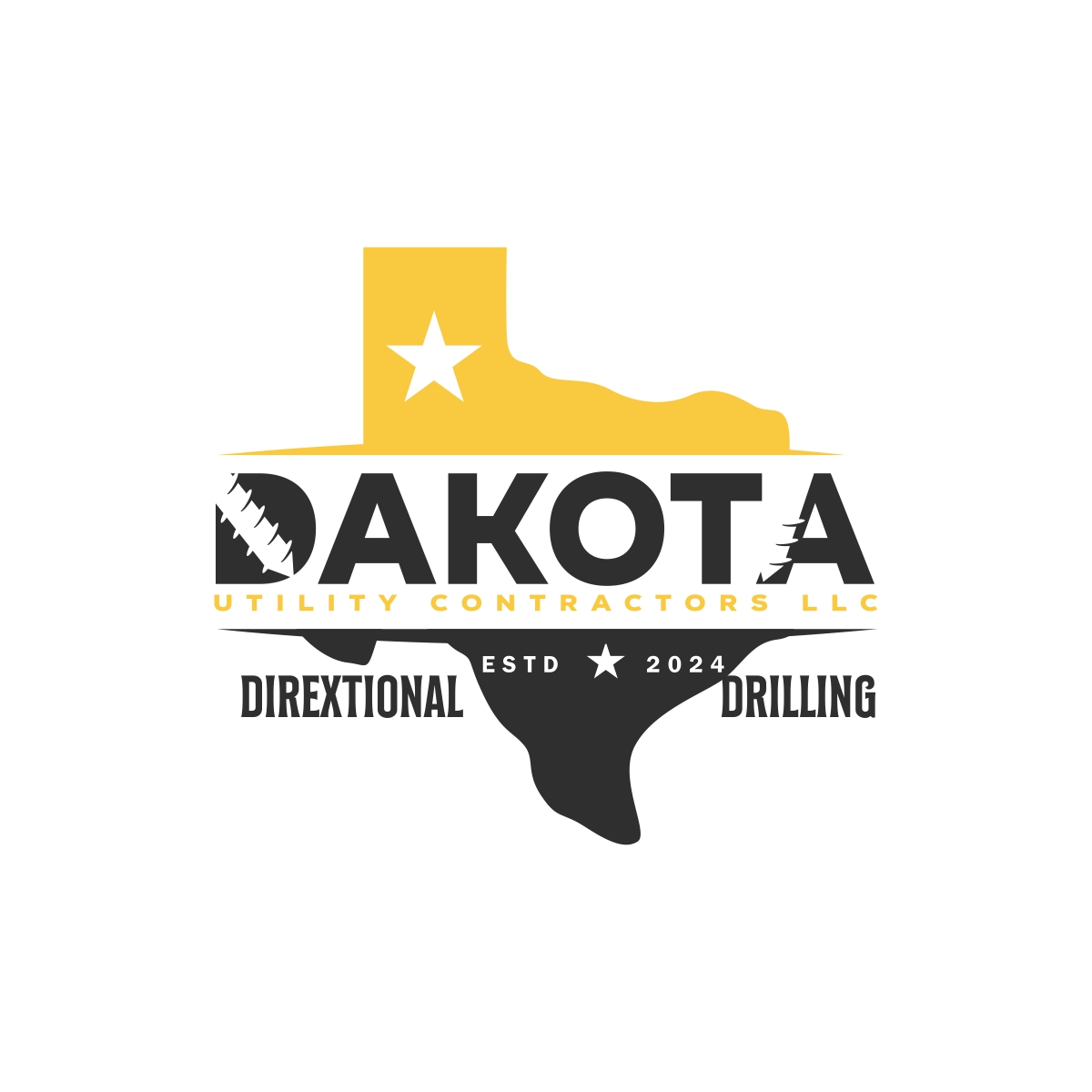Logo-Design von Loknath für Dakota Utility Contractors LLC | Design #34347079
