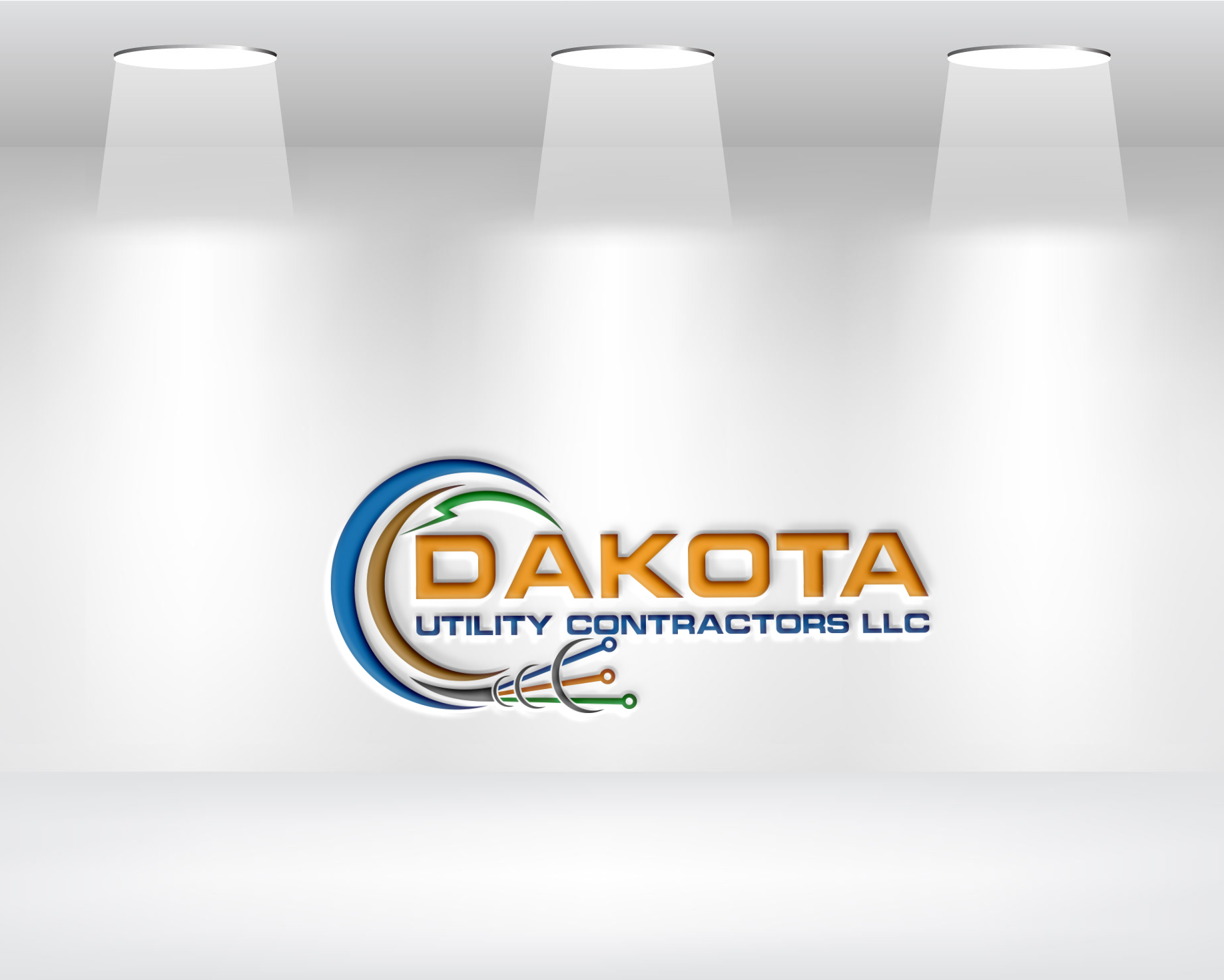 Logo Design by Daniel Khan for Dakota Utility Contractors LLC | Design #34339878