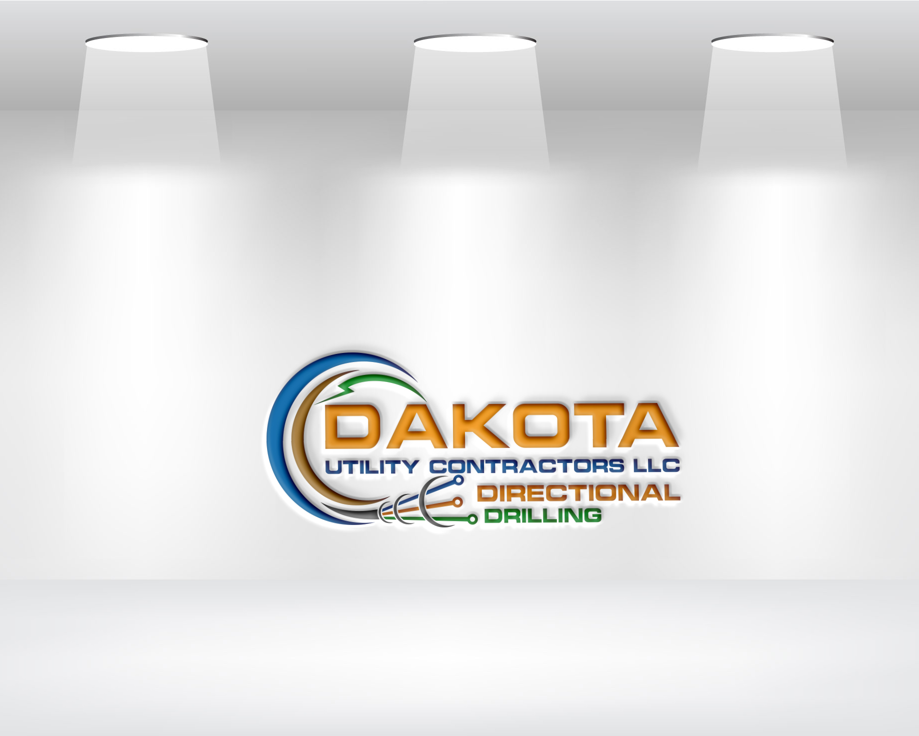 Logo Design by Daniel Khan for Dakota Utility Contractors LLC | Design #34344975